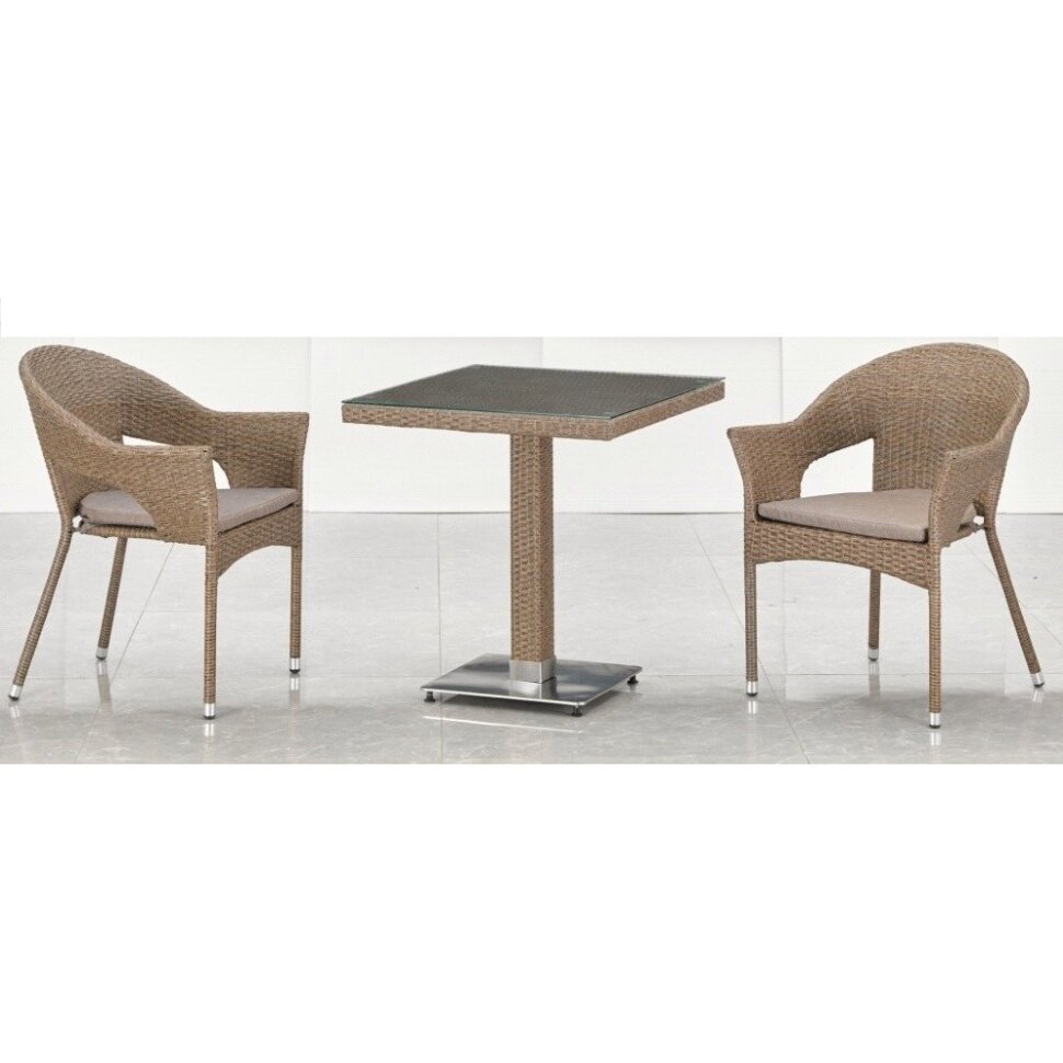 Комплект мебели T605SWT/Y79B-W56 Light Brown (2+1) 