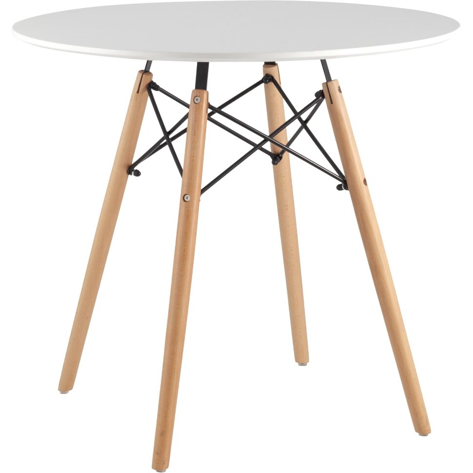 Стол Eames DSW D80 Кофе